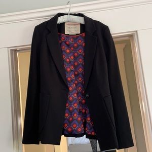 Ladies contemporary black jacket